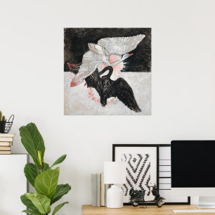 Póster El cisne, nº 2   Hilma af Klint  