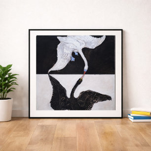 Póster El Cisne No.1, Grupo IX SUW, Hilma af Klint