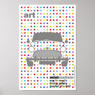 Póster El clásico Mini Cooper de Damián