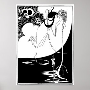 Póster El clímax de Aubrey Beardsley