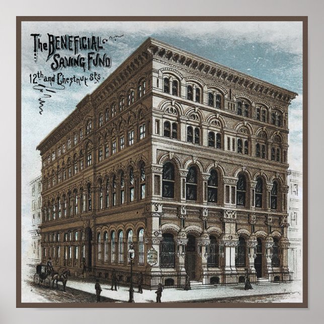Póster El club de ahorro beneficioso - Filadelfia (Frente)