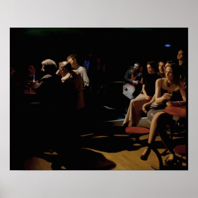 Póster El club nocturno (Frente)