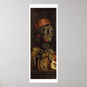 Póster El Cocinero (aceite en el panel)