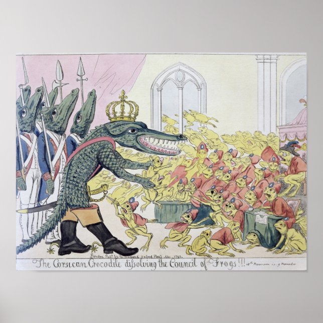 Póster El cocodrilo corso (Frente)