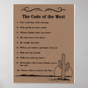 Póster El Código de la Poster Occidental