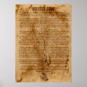Póster El código de los piratas