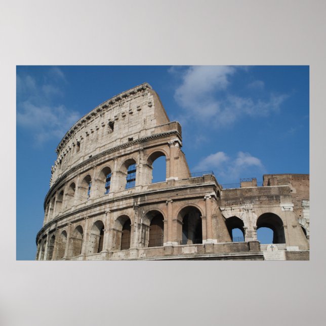 Póster El Coliseo de Roma (Frente)