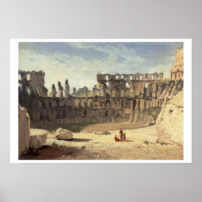 Póster El Coliseo, Roma (Frente)