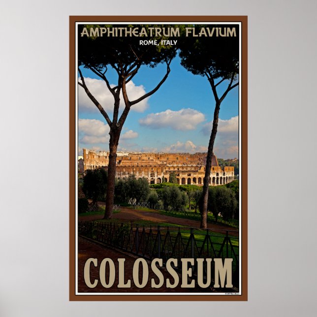 Póster El Coliseo Romano (Frente)