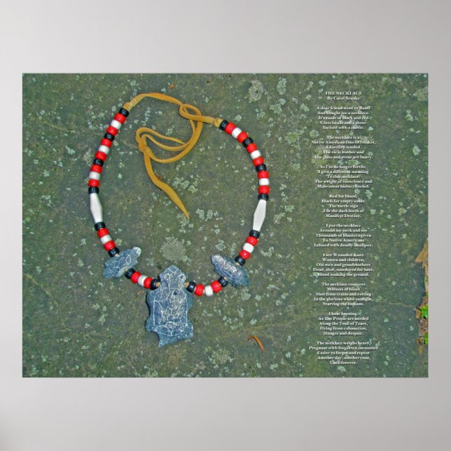 Póster El collar - Un Poster de una lección de historia (Frente)