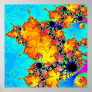 Póster El color de la vida
