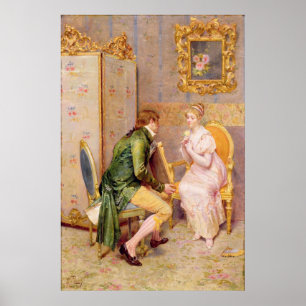 Póster El color de rosa