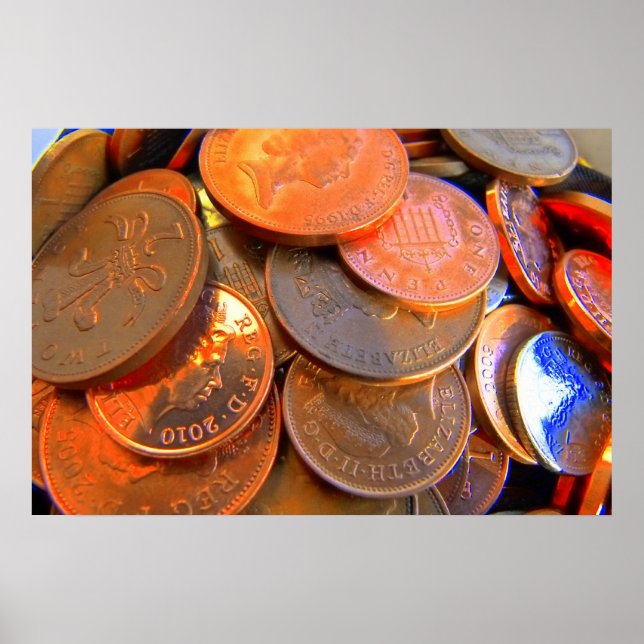 Póster El color del dinero (Frente)