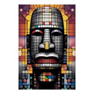 Póster El color fuera de RapaNui