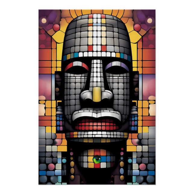 Póster El color fuera de RapaNui (Anverso)