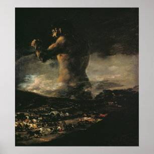 Póster El coloso, c.1808