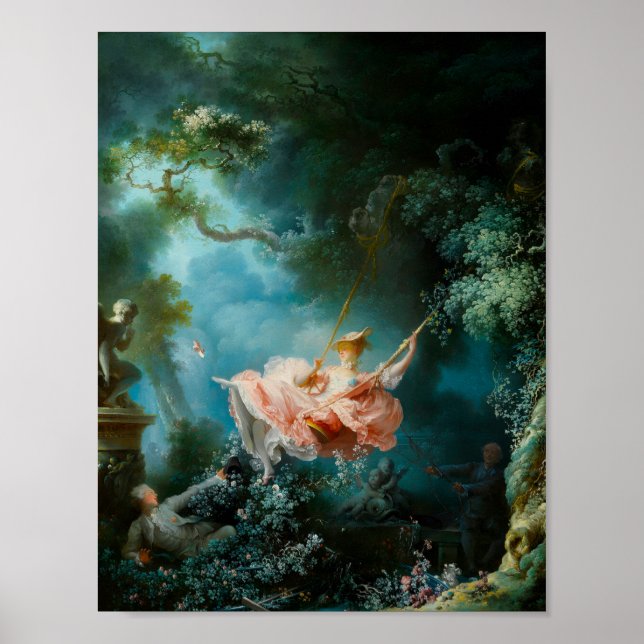 Póster El Columpio Fragonard (Frente)