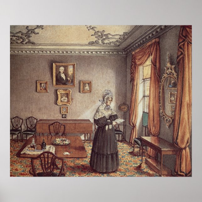 Póster El comedor de la Sra. Duffin en York (Frente)