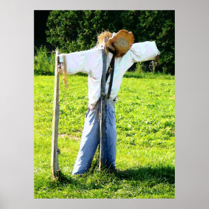 Póster El COMENZAR DEBAJO de $20 - espantapájaros