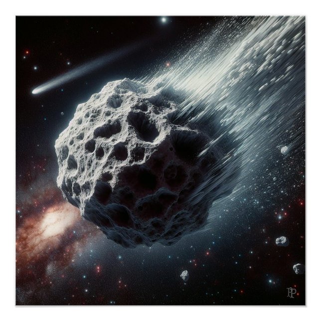 Póster El cometa (Anverso)