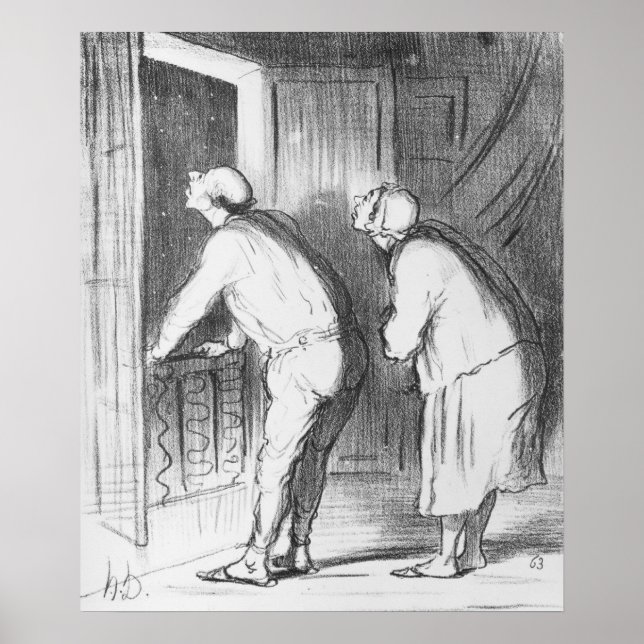 Póster El cometa, La noche antes del 13 de junio (Frente)