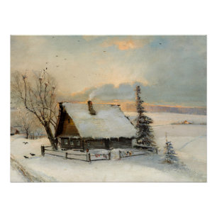 Póster El comienzo de la primavera Alexei Savrasov