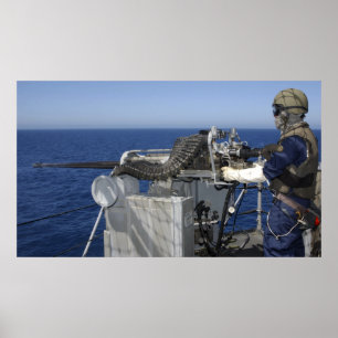 Póster El compañero de los E.E.U.U. de un artillero de la