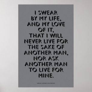 Póster El compromiso de John Galt