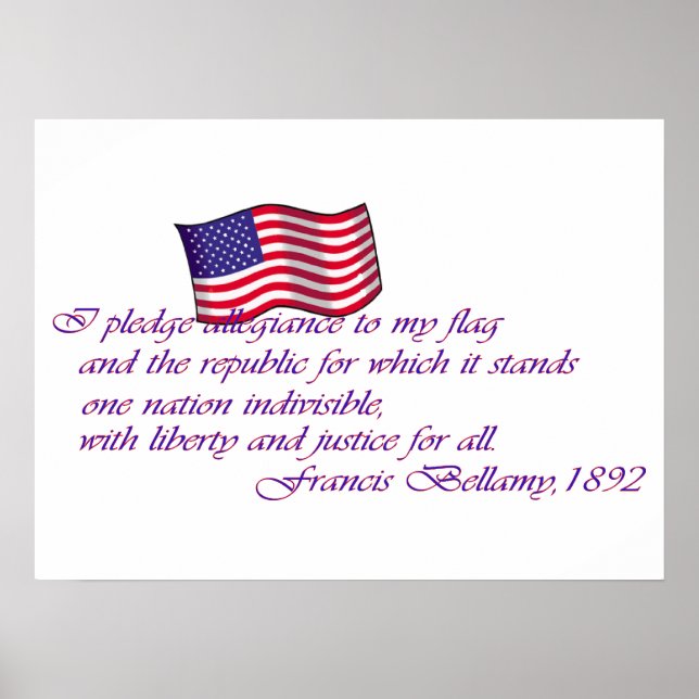 Póster El compromiso de la lealtad - 1892 (Frente)