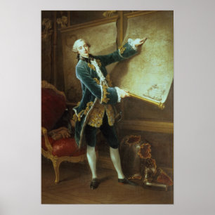 Póster El Comte de Vaudreuil, 1758