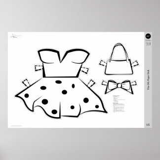 Póster El concepto de muñeca de papel OG: GRAN