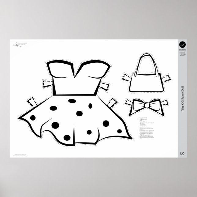 Póster El concepto de muñeca de papel OG: GRAN (Frente)