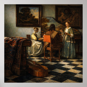Póster El Concierto de Johannes Vermeer