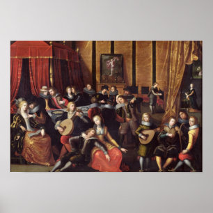 Póster El concierto español o, el resto galante