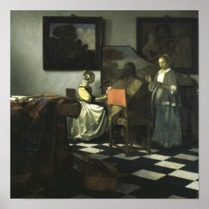 Póster El concierto por Vermeer - poster