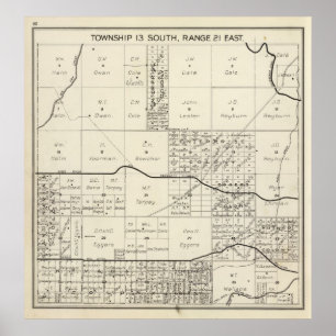 Póster El condado de Fresno, California 4