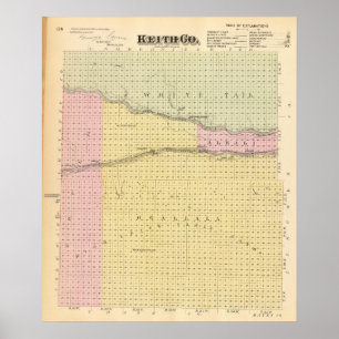 Póster El condado de Keith, Nebraska