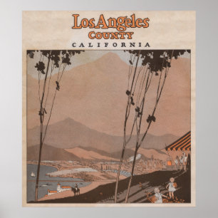 Póster El condado de Los Angeles, California