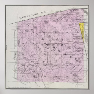 Póster El condado de Sonoma, California 7