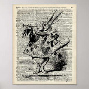Póster El conejo de Whitte