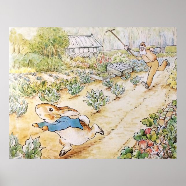 Póster El conejo Pedro en el jardín del Sr. Mc Gregor    (Frente)