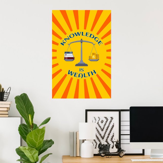 Póster El conocimiento es Poster de inteligencia patrimon (Subido por el creador)