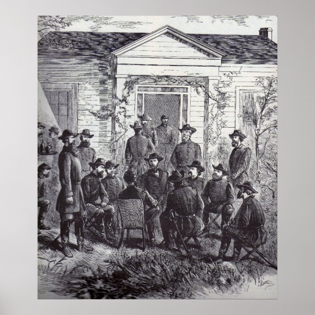 Póster El consejo de Sherman de la guerra (Frente)