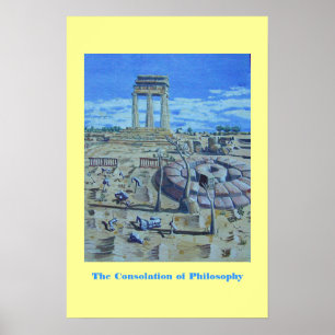 Póster El consuelo de la filosofía