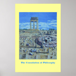 Póster El consuelo de la filosofía