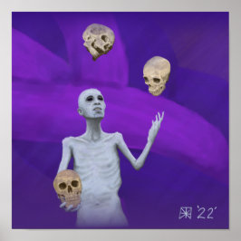 Póster El contrabando de la fantasía de las cráneos del a