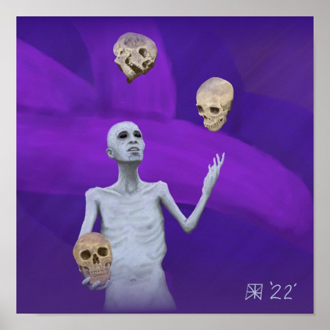 Póster El contrabando de la fantasía de las cráneos del a (Frente)