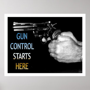 Póster El control de armas empieza aquí