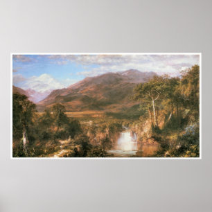 Póster El corazón de los Andes, 1859