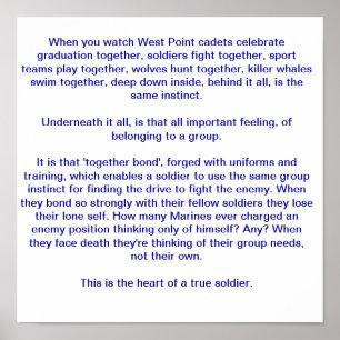 Póster El corazón de un soldado verdadero